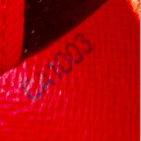 Louis Vuitton Wallet Cover Agenda Red Leather Vintage - Picture 7 of 8